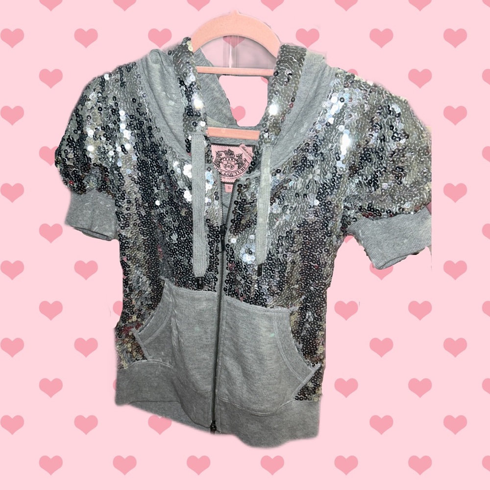Juicy Couture Y2K Sequin Hoodie